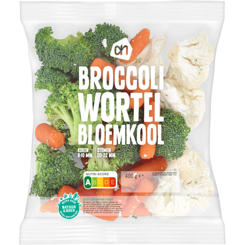 AH Broccoli, wortel, bloemkool