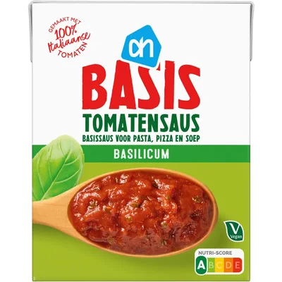 AH Basis tomatensaus basilicum
