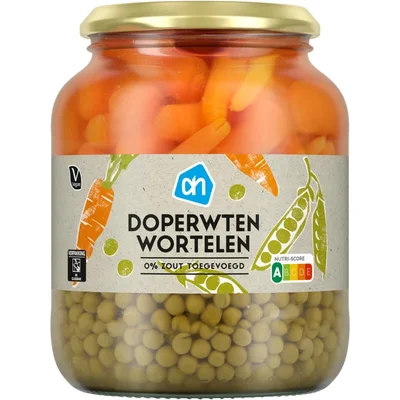 AH Doperwten en wortelen