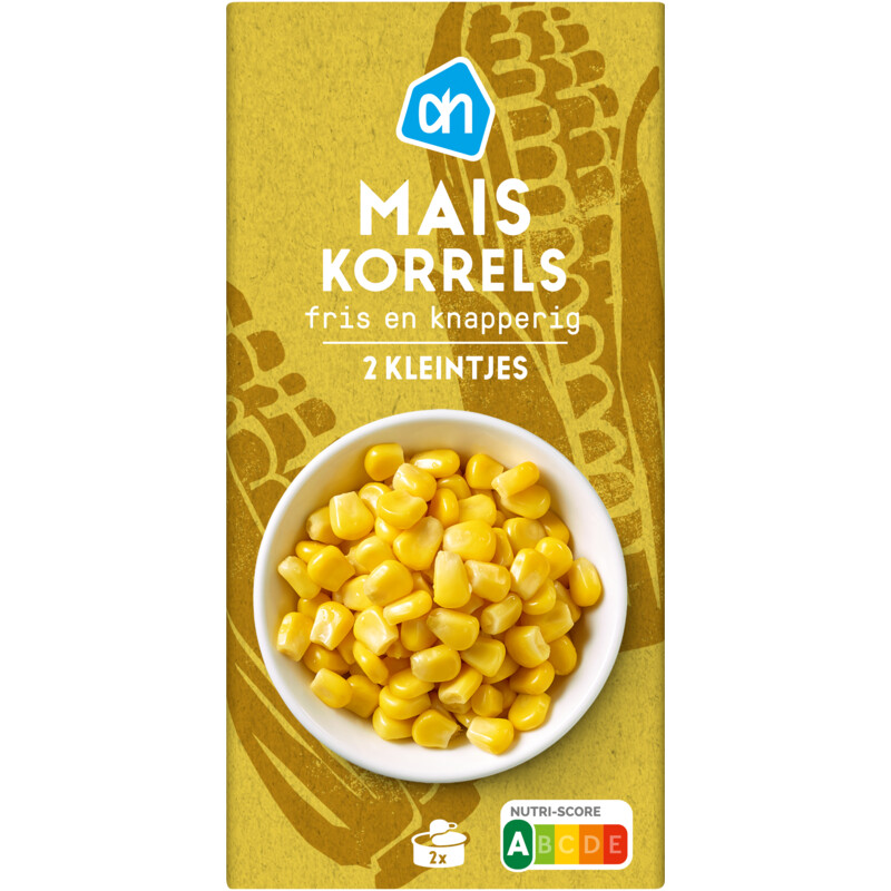 AH Maiskorrels fris en crispy 2 kleintjes