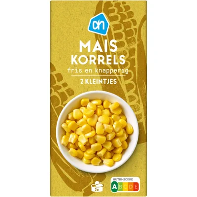 AH Maiskorrels fris en crispy 2 kleintjes