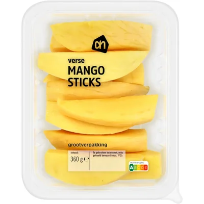 AH Verse mango sticks grootverpakking