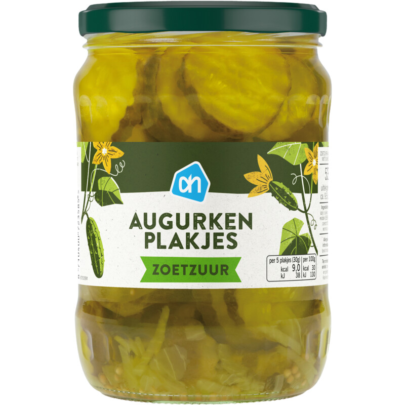 AH Augurken plakjes zoetzuur