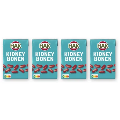 Hak Kidneybonen 4-pack
