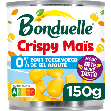 Bonduelle Crispy mais 0% zout toegevoegd