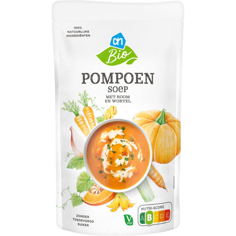 AH Biologisch Pompoensoep