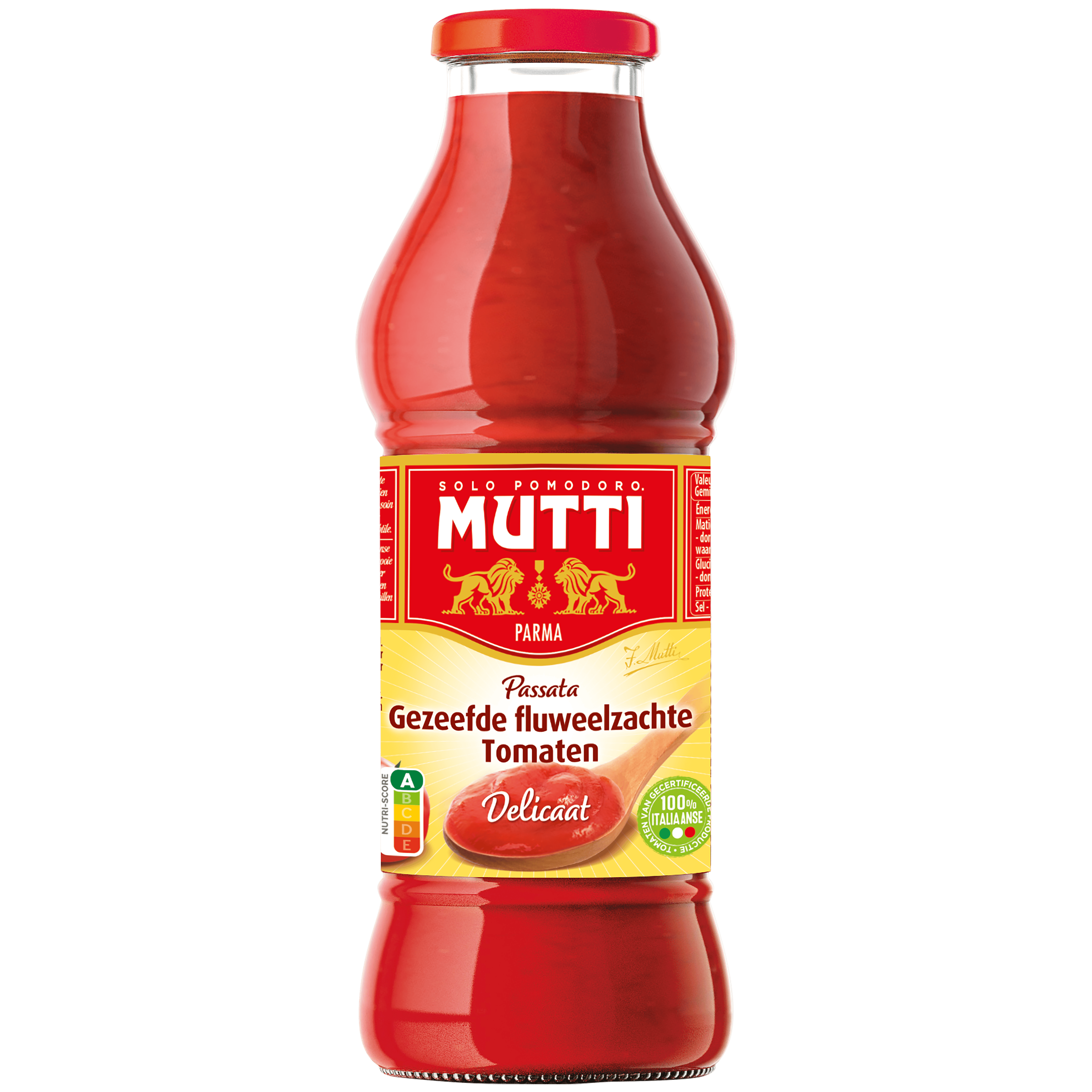 Mutti Passata rossoro gezeefde tomaten