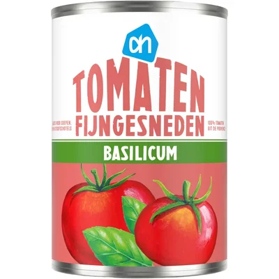 AH Tomaten fijngesneden basilicum