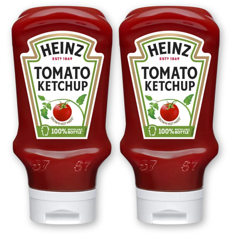 Heinz Tomaten ketchup 2-pack