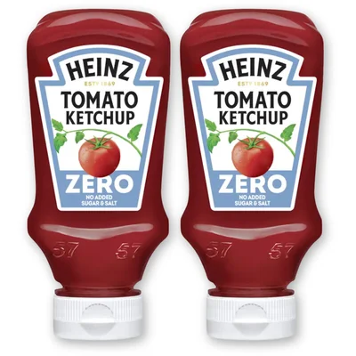 Heinz Tomato ketchup zero 2-pack