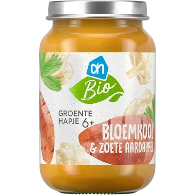 AH Biologisch Groentehapje bloemkool 6m+