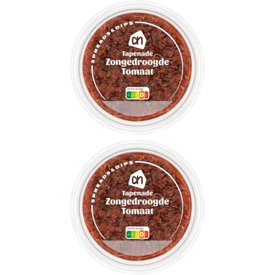 AH Tapenade zongedroogde tomaat 2-pack