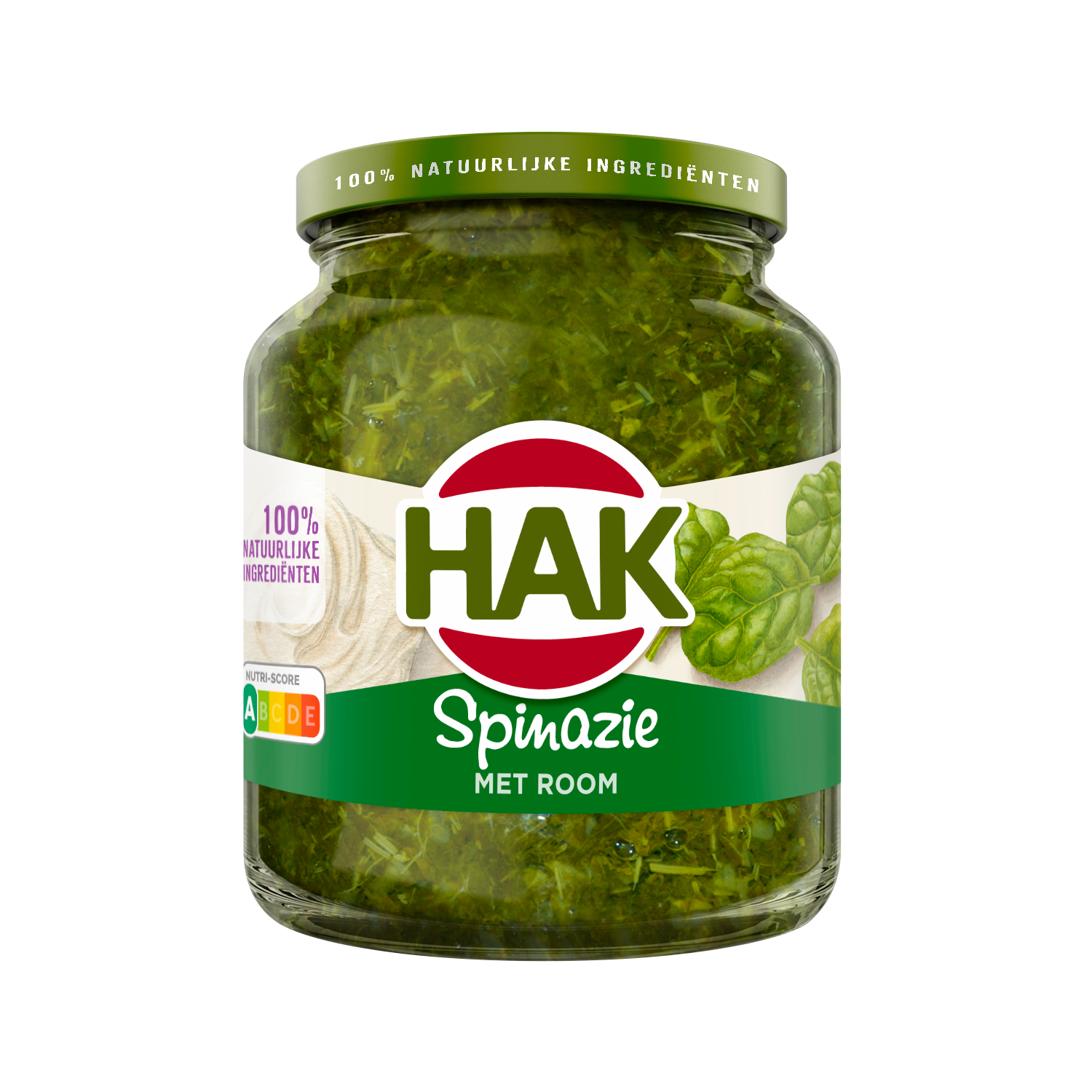 Hak Spinazie met room