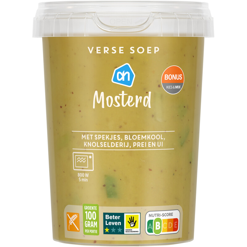 AH Verse soep mosterd