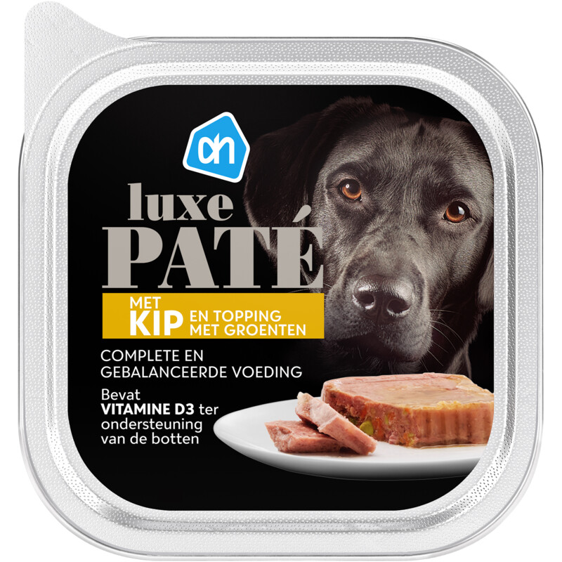 AH Luxe paté met kip en groente