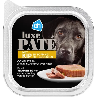 AH Luxe paté met kip en groente