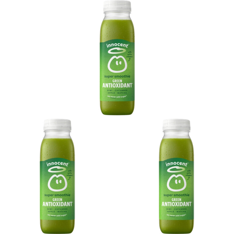 innocent Super smoothie green antioxidant 3-pack