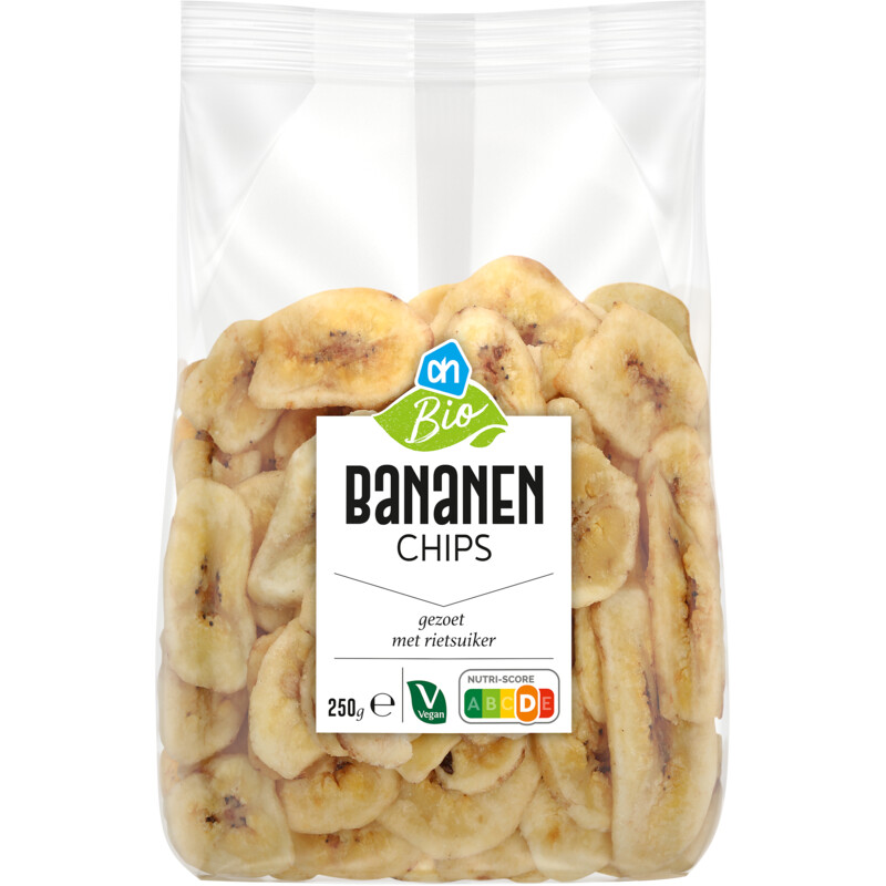 AH Biologisch Bananenchips
