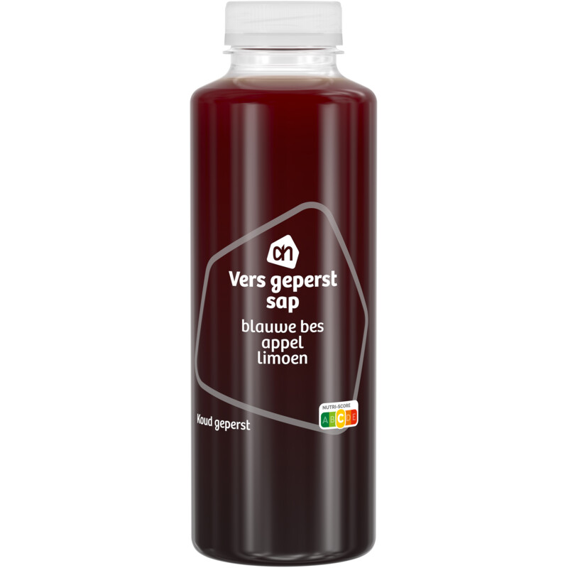 AH Vers geperst sap blauwe bes appel limoen