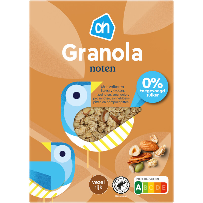 AH Granola noten 0% toegevoegd suiker