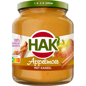 Hak Appelmoes met kaneel
