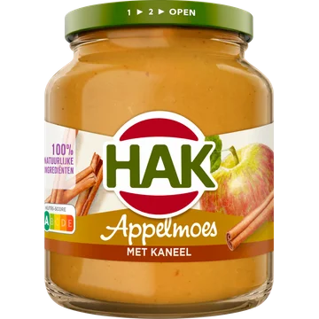 Hak Appelmoes met kaneel