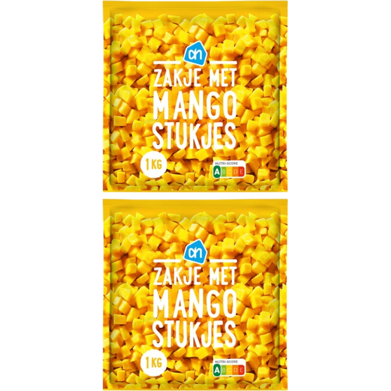 AH Zakje met mangostukjes 2-pack