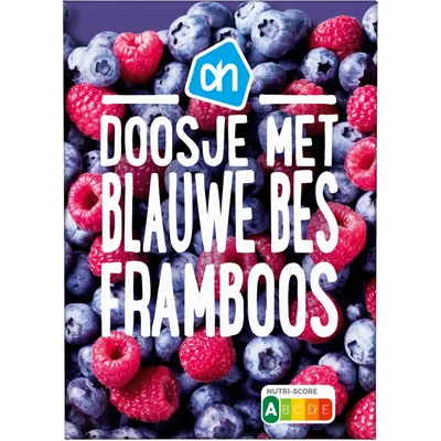 AH Doosje met blauwe bes framboos