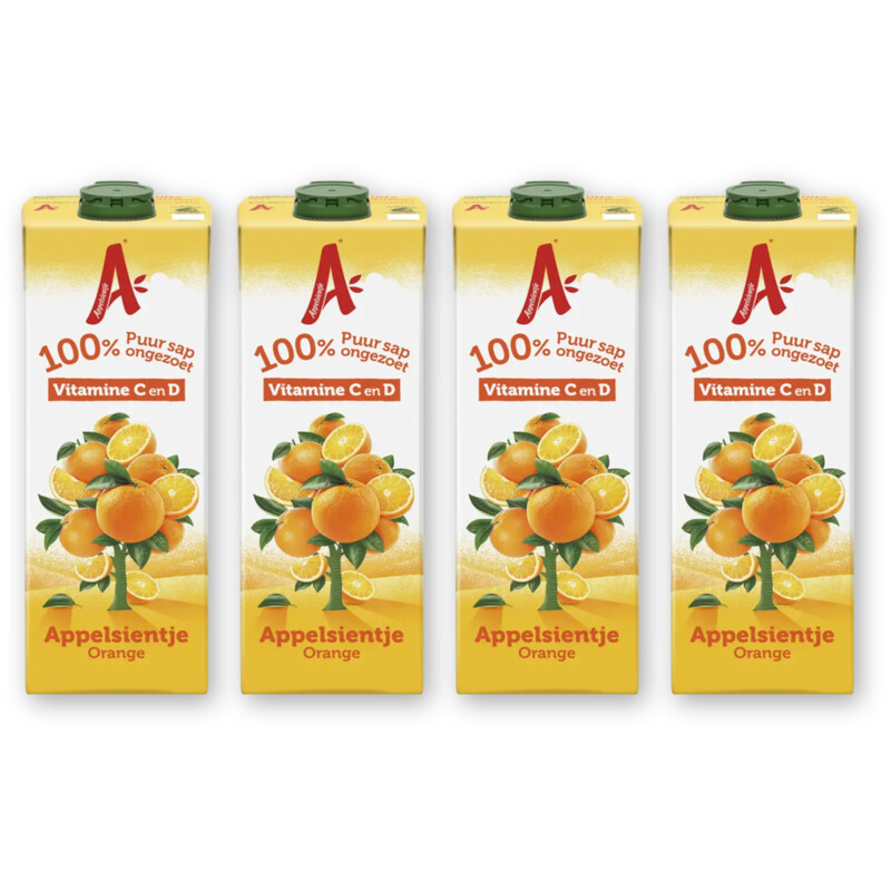 Appelsientje Sinaasappelsap 4-pack