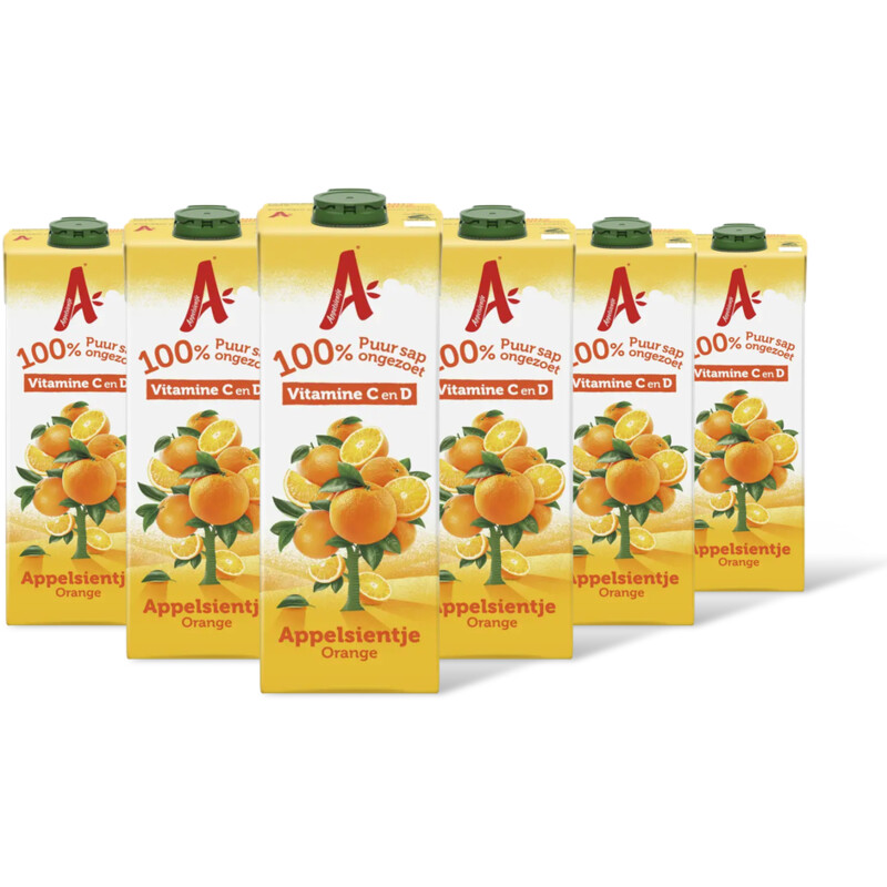 Appelsientje Sinaasappelsap 6-pack