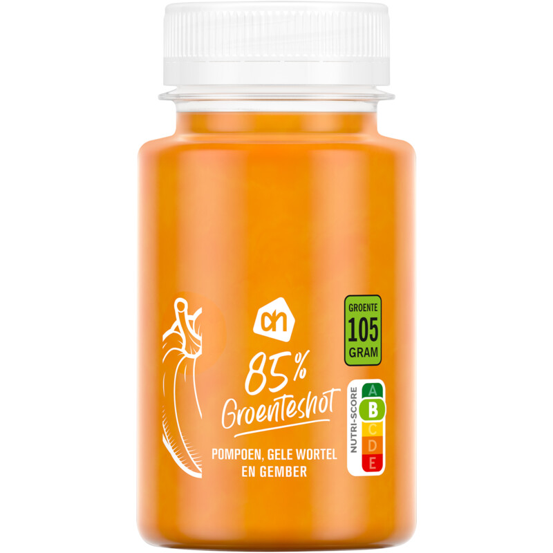 AH 85% groenteshot pompoen gele wortel