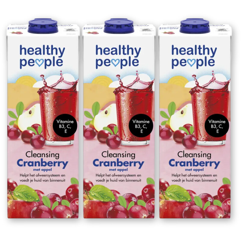 Healthy people Cranberry 3-pack