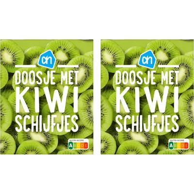 AH Doosje met kiwi schijfjes 2-pack