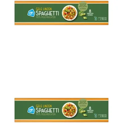 AH Gele linzen spaghetti 2-pack