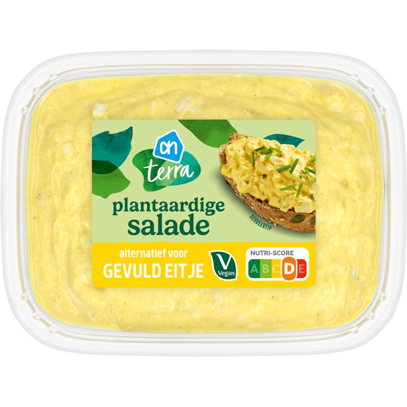AH Terra Plantaardige salade gevuld eitje