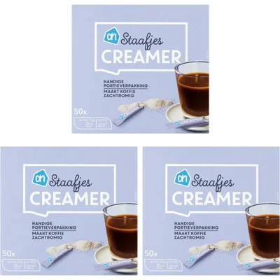 AH Creamerstaafjes 3-pack