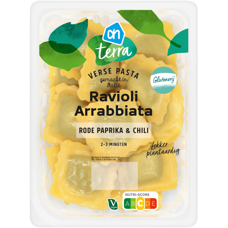 AH Terra Plantaardige ravioli arrabbiata