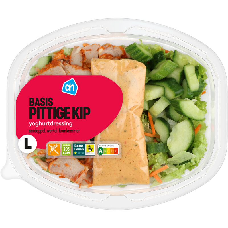AH Basis maaltijdsalade pittige kip