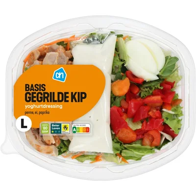 AH Basis maaltijdsalade gegrilde kip