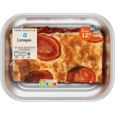 AH Verse maaltijd lasagne