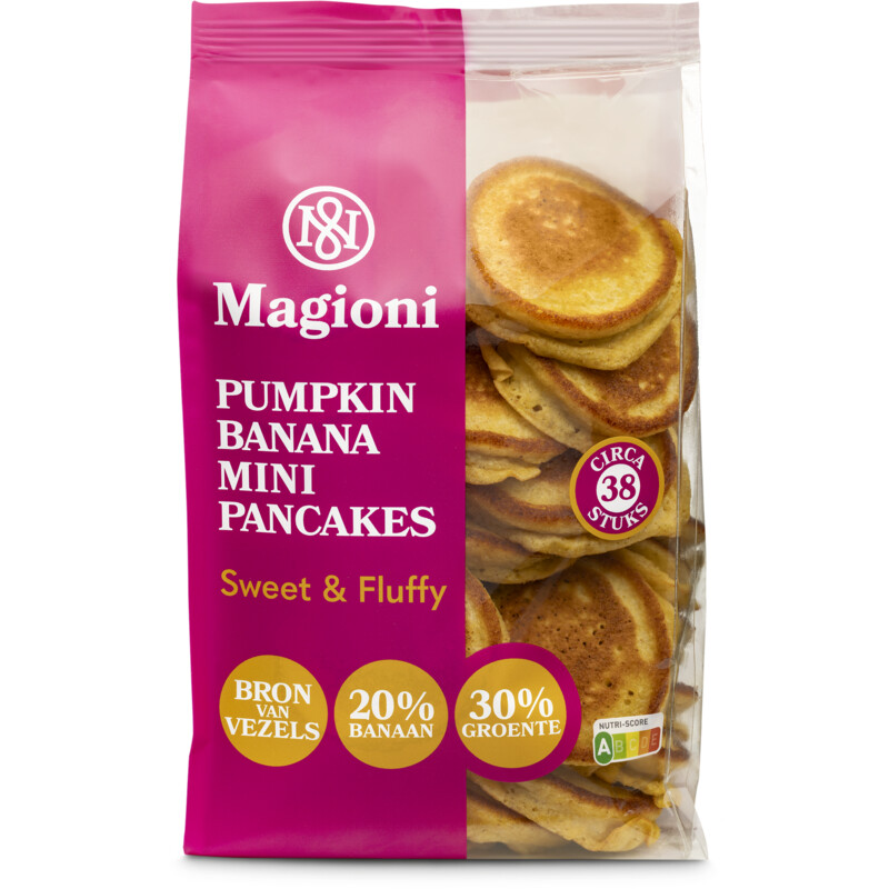 Magioni Pumpkin banana mini pancakes