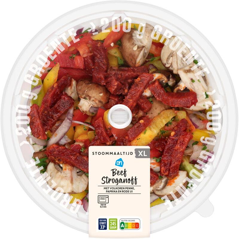 AH Stoommaaltijd beef stroganoff