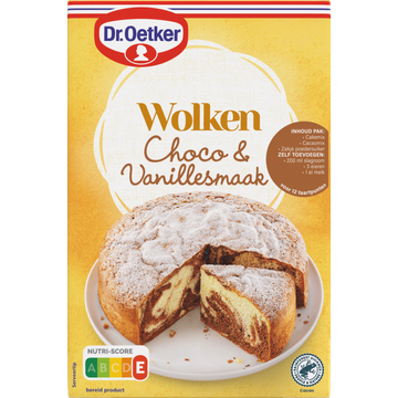 Dr. Oetker Wolken choco & vanillesmaak