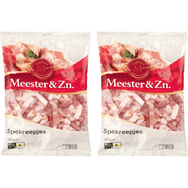 AH Gerookte spekreepjes 2-pack