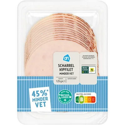 AH Scharrel kipfilet minder vet