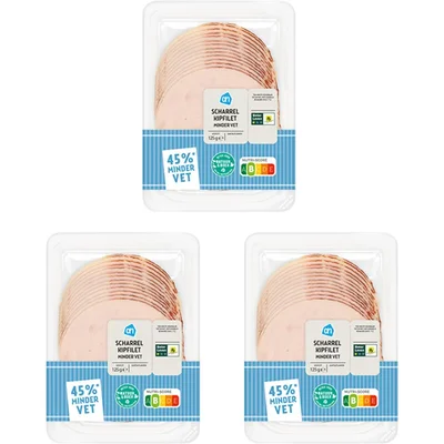 AH Scharrel kipfilet minder vet 3x