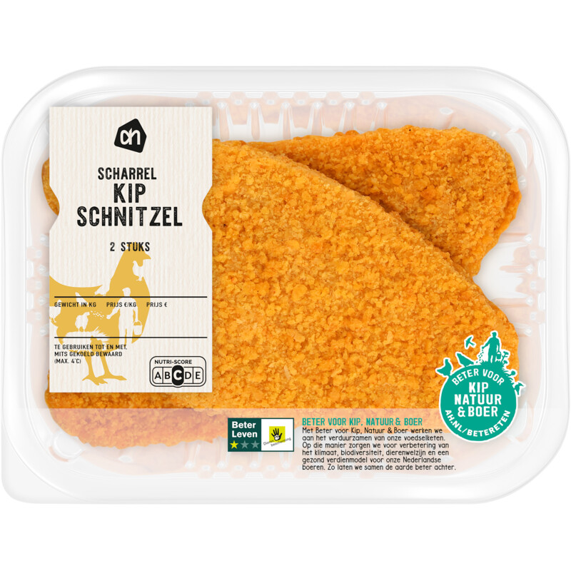 AH Scharrel kipschnitzel 2 stuks