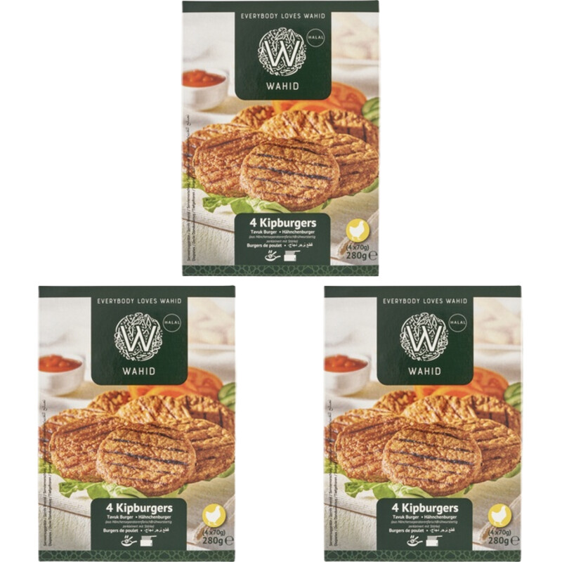 Wahid Kipburger 3-pack