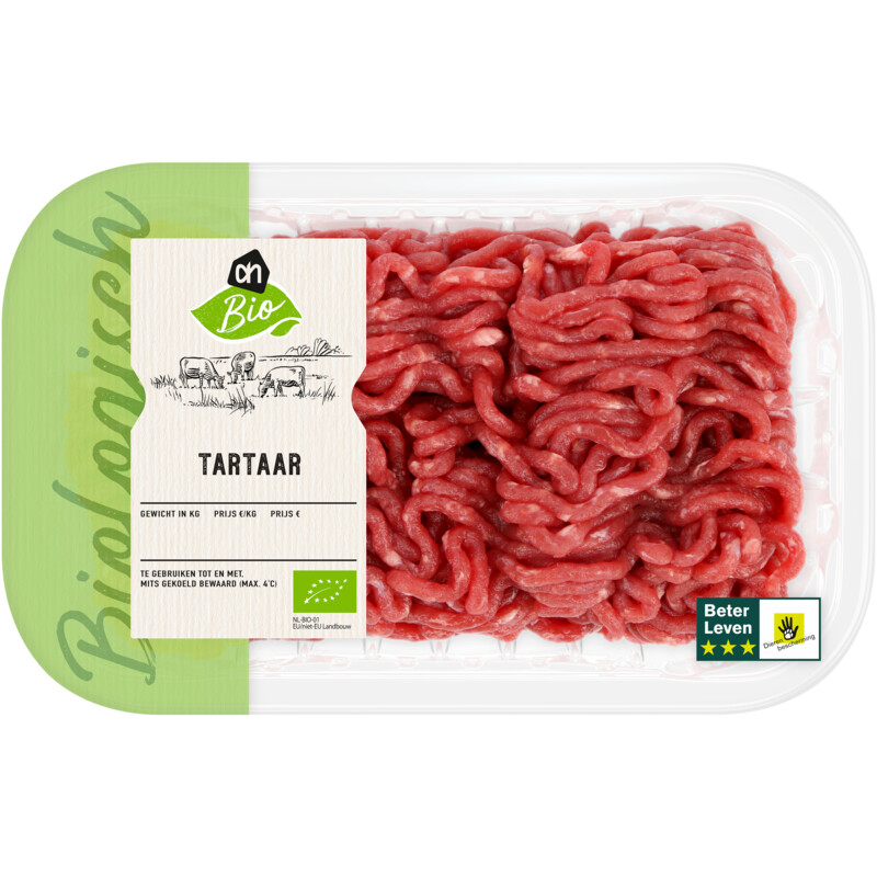 AH Biologisch Rundertartaar