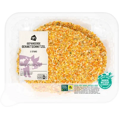 AH Gepaneerde gehaktschnitzel